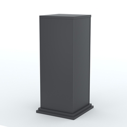 Подставка музейная "Коллекция" №2, Антрацит