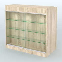 Ресепшен-Лайт №4 (Фасадная стенка - ЛДСП), Дуб сонома