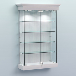 Витрина для музеев "Коллекция" настенная №1-4, Ясень Анкор светлый