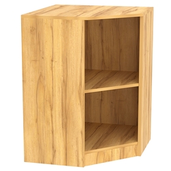 Угловой офисный стеллаж ВЕКТОР СУ-11, Дуб Золотистый