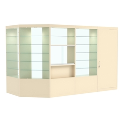 Павильон №8 из ДСП (5, 19 кв. м), Крем Вайс