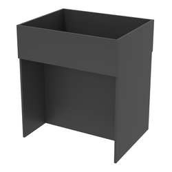 Корзина для распродаж из ДСП №3, Черный