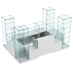 Торговый островок ХИТ ПРОДАЖ №20 (4, 86 кв.м), Серый