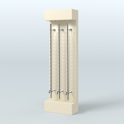 Стенд из ДСП с подсветкой для продажи очков №1 (З/Д), Крем Вайс
