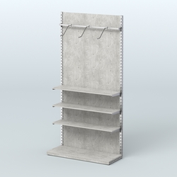 Система ЭЛЕГАНТ с ДСП №4 (1200 мм), Метрополитан Грей