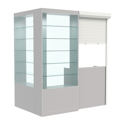 Угловой павильон №1-5П (2,16 кв.м), Серый