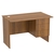 Стол однотумбовый офисный С-06  (право-сторонний) Орех