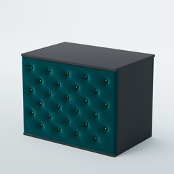 Ресепшен - стол БАРОН №3 (карета золото), Антрацит + 12 Az