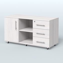 Приставка подкатная Лонди, цвет дуб шамони светлый, Ясень Анкор светлый