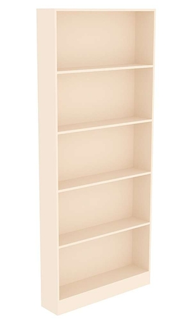 Стеллаж из ДСП №1-200 серии Эконом (2100х900х200), Крем Вайс