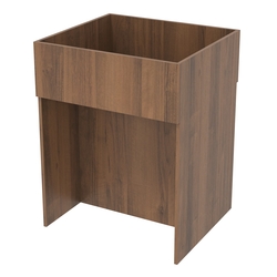 Корзина для распродаж из ДСП №2, Орех