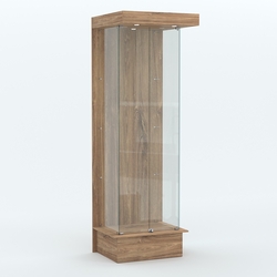 Витрина для знамени №2, Дуб Канзас коричневый