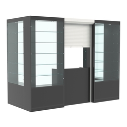 П-образный павильон №4-5П (3,24 кв.м), Антрацит