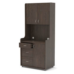 Офисная мини-кухня ЭЛЕГИЯ №4, Дуб Венге