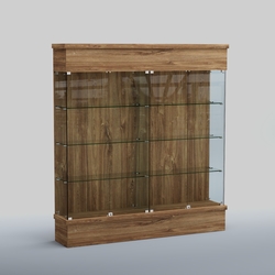 Витрина ФЕЛИКС №2-2000, Дуб Канзас коричневый