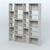 Стеллаж из ДСП серии ЛОФТ №15-2 с полками ДСП Метрополитан Грей