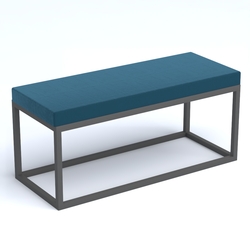 Пуфик серии ЛОФТ №3, Tiffany 11 Blue