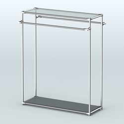 Островная торговая система ХРОМ 1200 мм №4, Темно-Серый