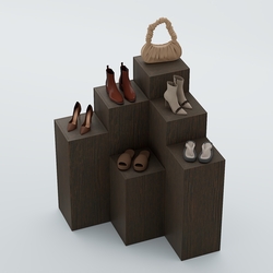 Демо-стенд Ступени-Шаг №3, Дуб Венге