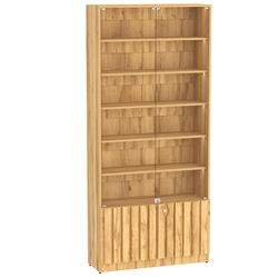 Витрина серии "Смок" №1-900, Дуб Золотистый