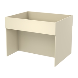 Корзина для распродаж из ДСП №11, Крем Вайс