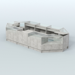 Торговый Островок "Эконом" №2 (9, 26 кв.м), Метрополитан Грей