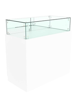 Прилавок ОТРАЖЕНИЕ из ДСП №14, Белый