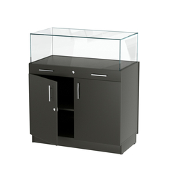 Прилавок ювелирный "Диаманд" №1-1000, Черный