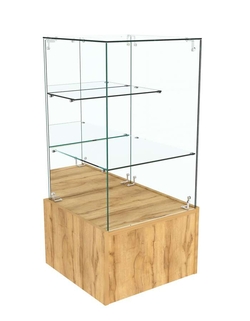 Прилавок выставочный ОТРАЖЕНИЕ №11, Дуб Золотистый