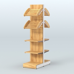 Островной высокий стеллаж для хлеба и выпечки Феникс №17, Дуб Золотистый