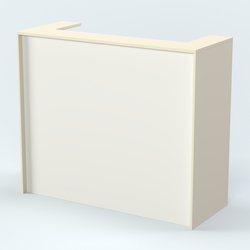 Стол - верстак высокий №5, Крем Вайс + Белый