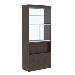 Витрина-прилавок из ДСП №2, Дуб Венге