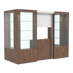 П-образный павильон №4-3П (3,24 кв.м), Орех