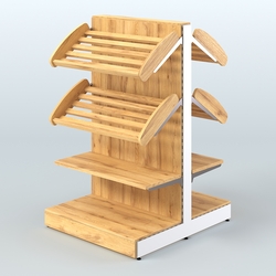 Островной низкий стеллаж для хлеба и выпечки Феникс №2, Дуб Золотистый