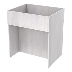 Корзина для распродаж из ДСП №3, Ясень Анкор светлый