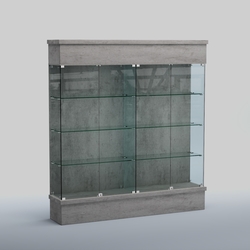 Витрина ФЕЛИКС №2-2000, Бетон Чикаго светло-серый F186 ST9