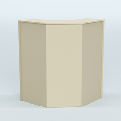 Ресепшен серии ПРАЙМ №3 угловой, Крем Вайс