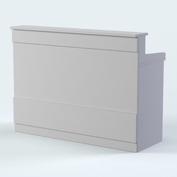 Стол - верстак широкий с ящиками и дверью №3, Серый