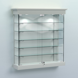 Витрина для музеев "Коллекция" настенная №2-5-РЕГ, Серый