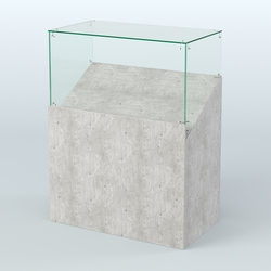 Прилавок для хлебной лавки ХЛ-ПР-01, Метрополитан Грей