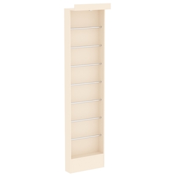 Торговый стеллаж для обоев №1 (пристенный), Крем Вайс