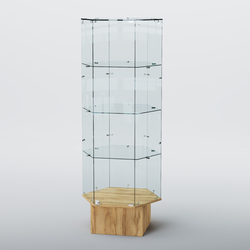 Витрина для музеев "Коллекция" №15, Дуб Золотистый