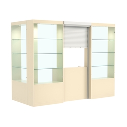 Угловой павильон №2-3П (3,24 кв.м), Крем Вайс