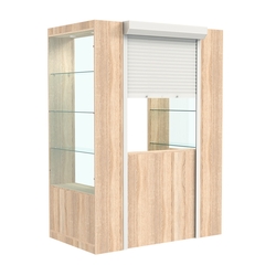 П-образный павильон №3-3П (1,35 кв.м), Дуб Сонома