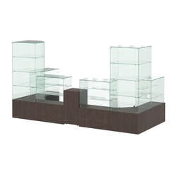 Павильон ИСТРА пристенный №8а (6, 68 кв.м), Дуб Венге