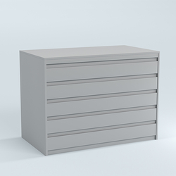 Стол-ресепшен серии ПРАЙМ №1А, Серый