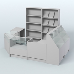 Торговый Островок "Эконом" №19 (6.24 кв.м), Серый