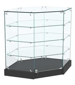 Прилавок Истра №119 угловой, универсальный (закрытый), Черный