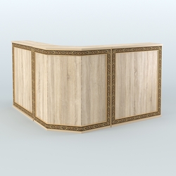 Ресепшен большой серии БАРОККО №5, Дуб сонома