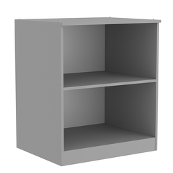 Стеллаж офисный ВЕКТОР СТ-02, Темно-Серый